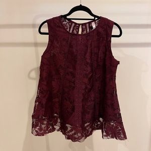 Maroon Tank Top